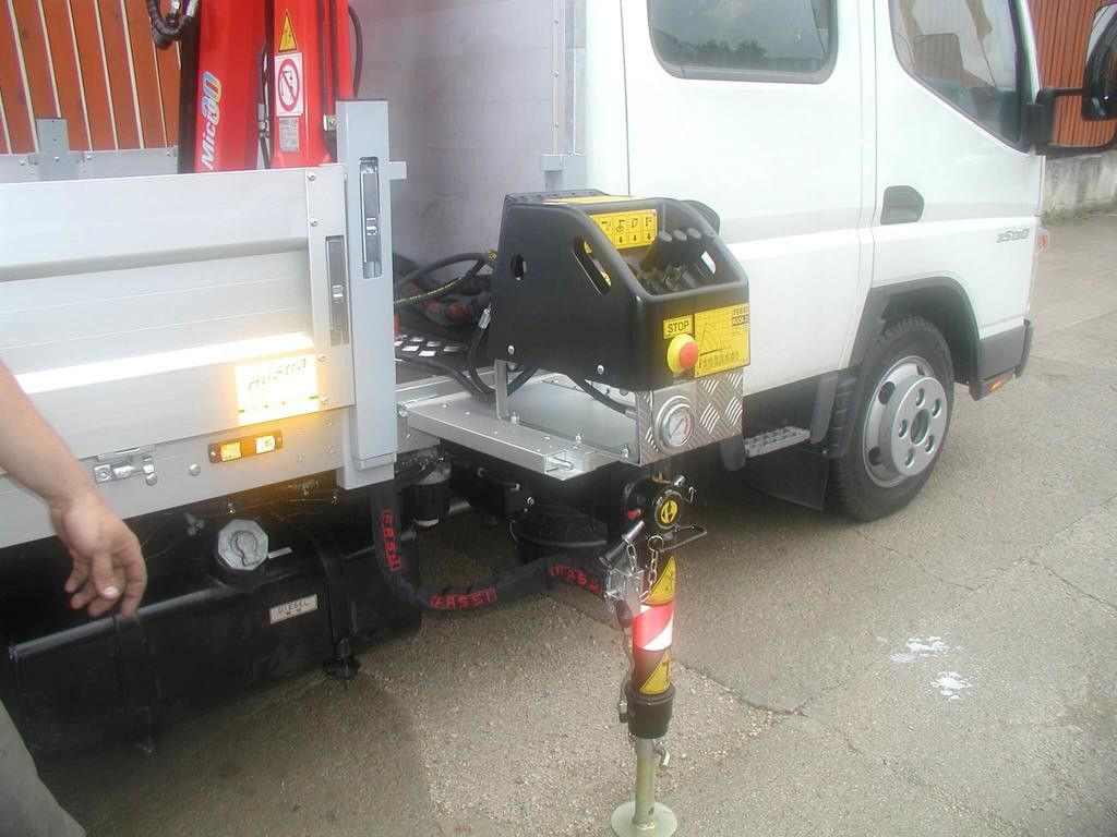Ovládanie hydraulického zdvižného čela, výroba HuStra