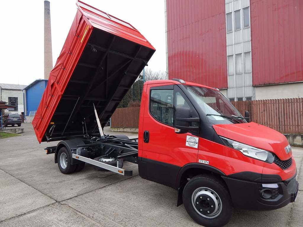 Sklápač na Iveco Daily, výroba HuStra