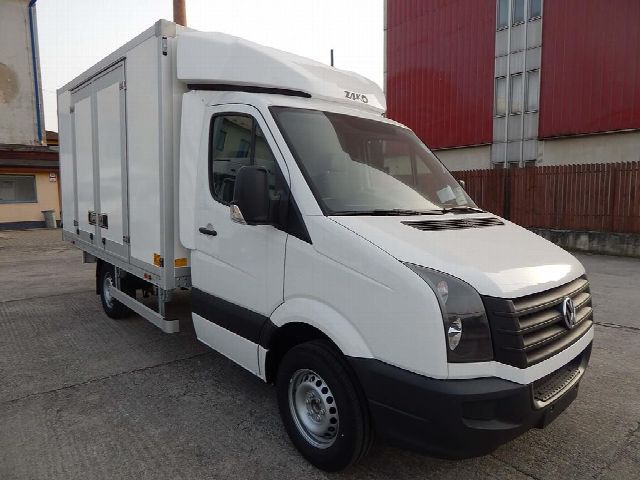 Skriňová nadstavba na Volkswagen Crafter, výroba HuStra