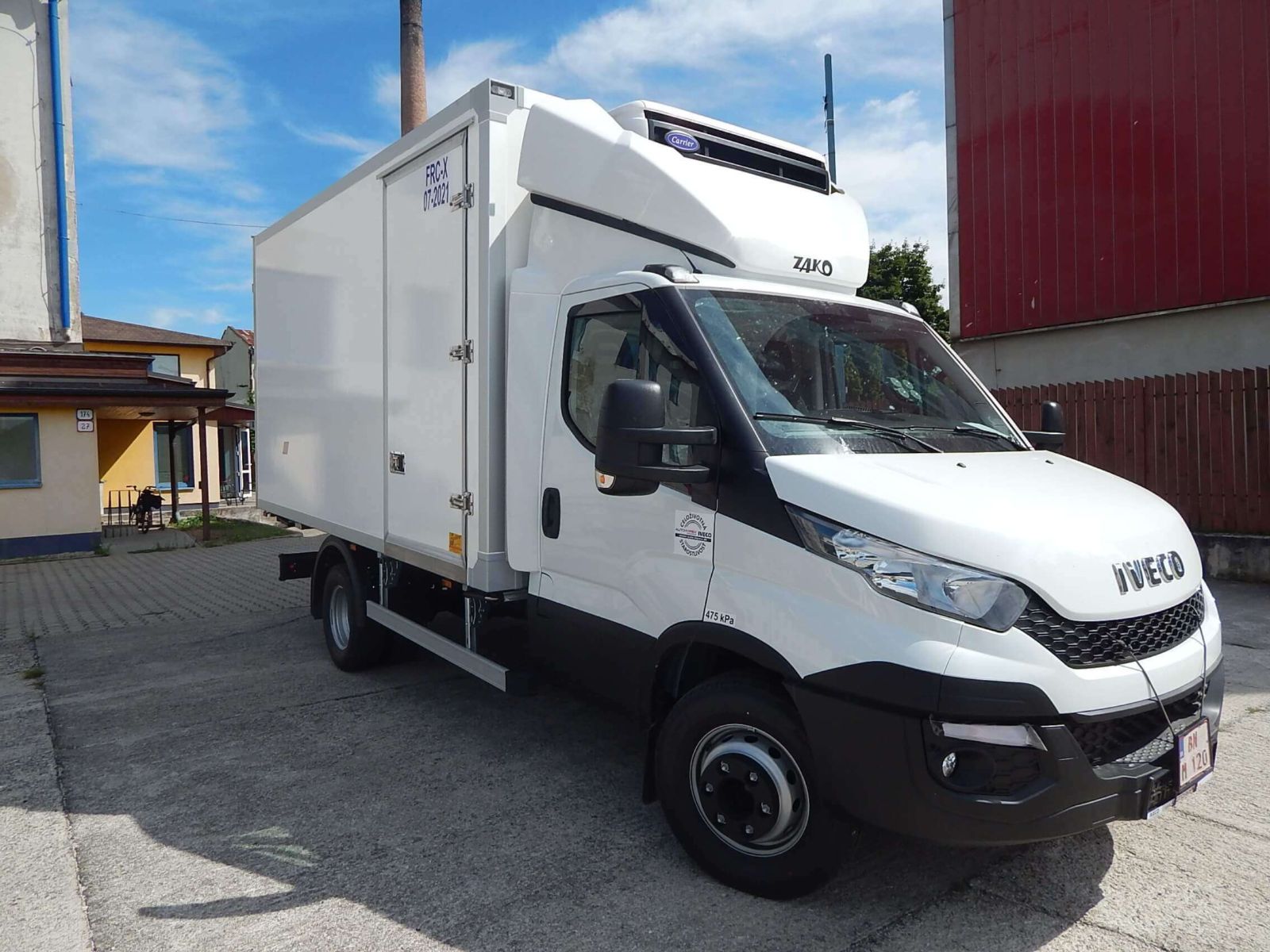 Skriňová nadstavba na Iveco Daily, výroba HuStra